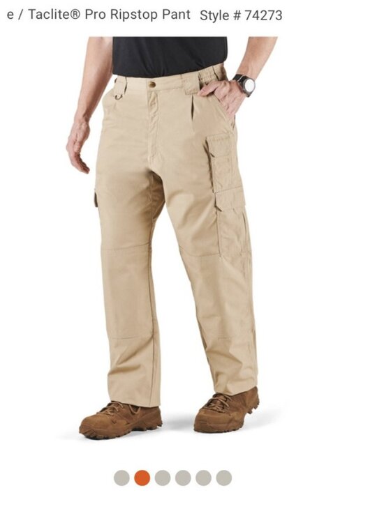 5.11 Tactical Other - 5 11 Tactical Pant Mens 40 x 32 Levis Pro Cargo Pants Ripstop 74273 Tan